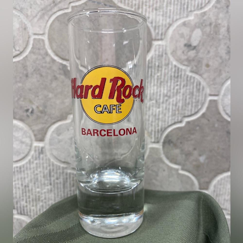 Hard Rock Cafe Shot Glass Barcelona